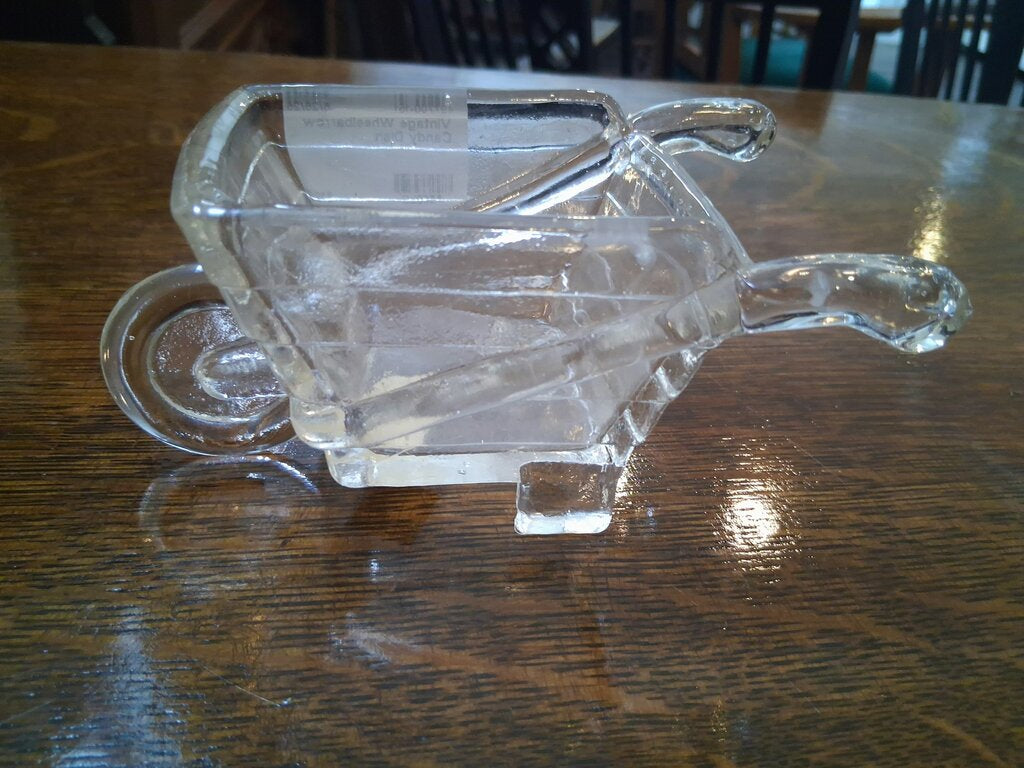 Vintage Wheelbarrow Candy Dish