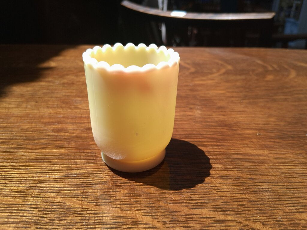 Fenton Custard Toothpick Holder