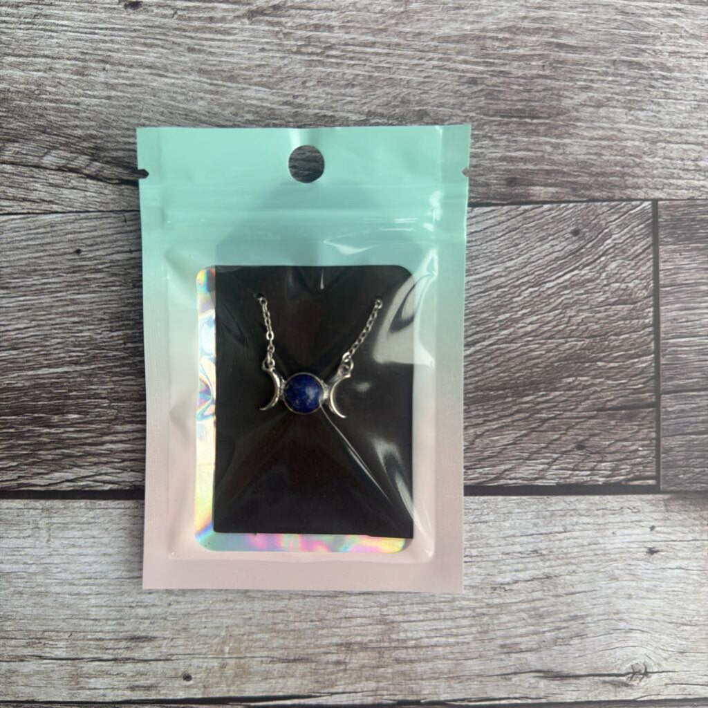 Double Moon Guardian Stone necklace