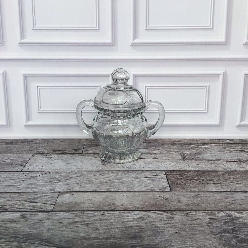 Glass Sugar Bowl