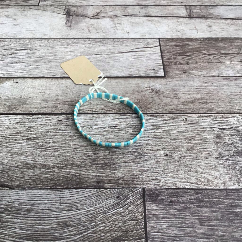 Tila Bracelet - Blue, White