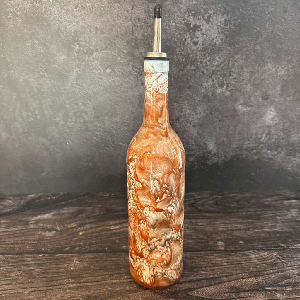 Large Kitchen Oil Bottle - Brown