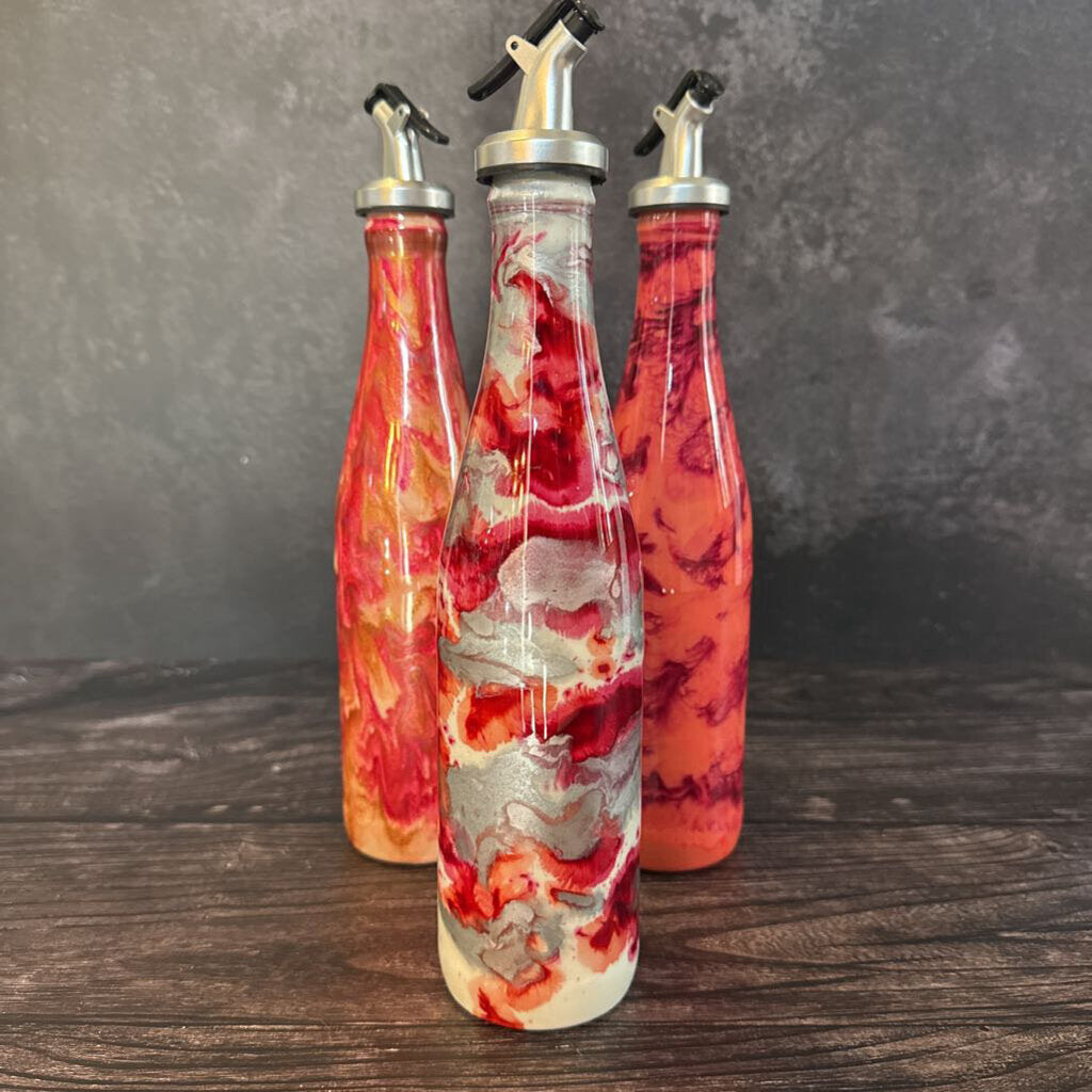 Small Kitchen Oil Bottle - Red