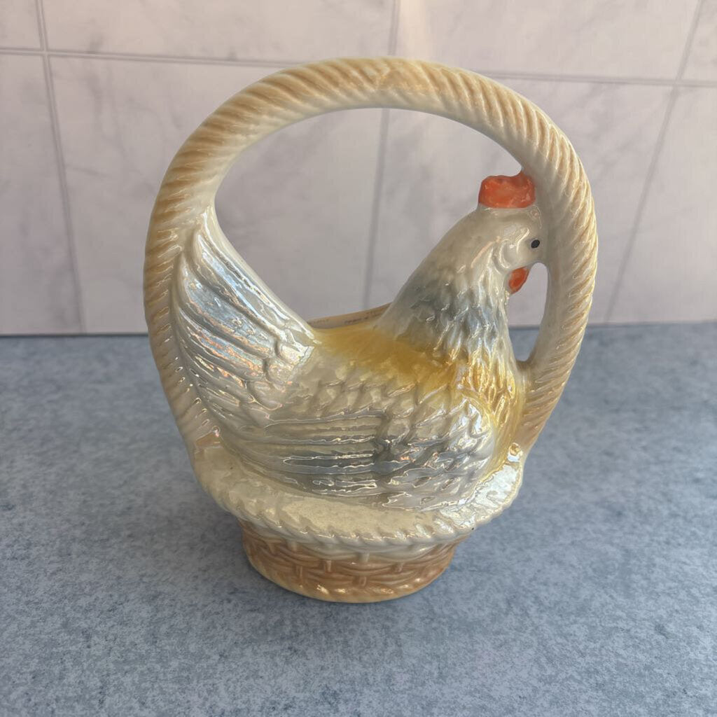 Hen on a nest