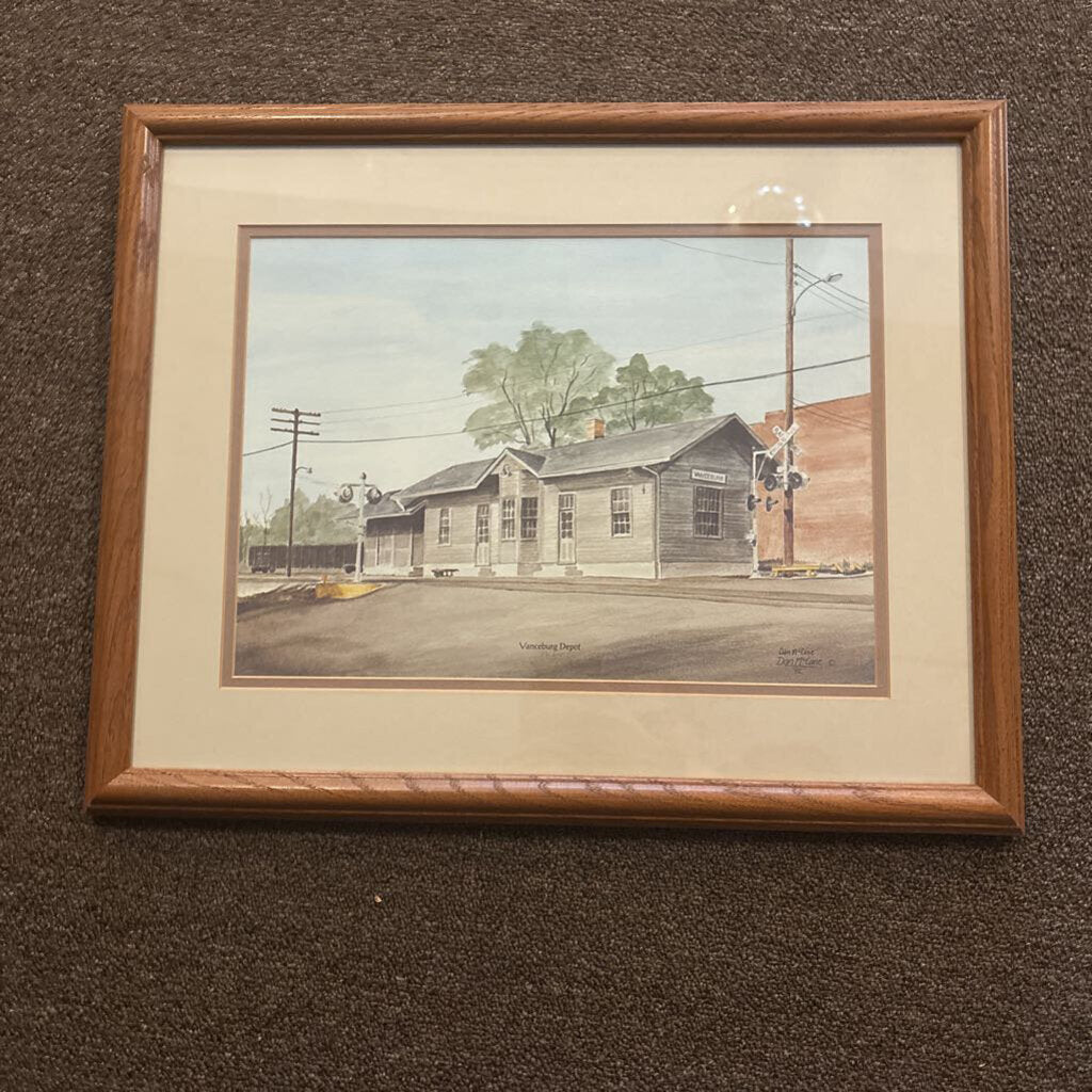 Vanceburg Depot '92 Artwork