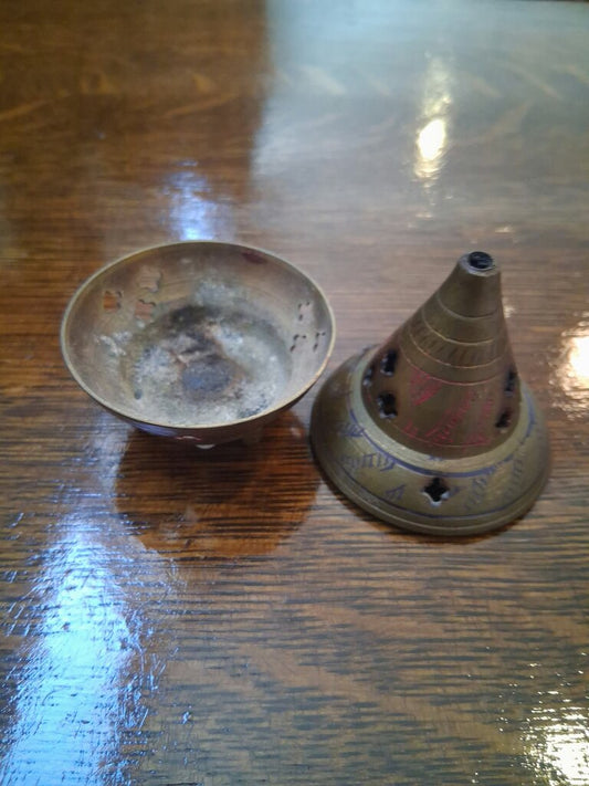 Brass Bird Incense Burner