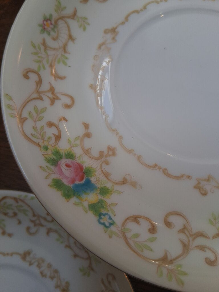 Set of 9 Kongo Saucers - From 1940-50