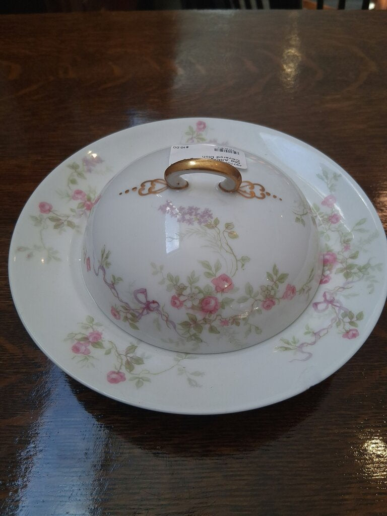 Old Abbey Limoges Covered Dish