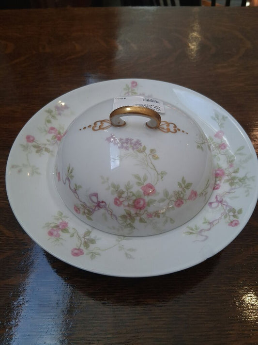 Old Abbey Limoges Covered Dish