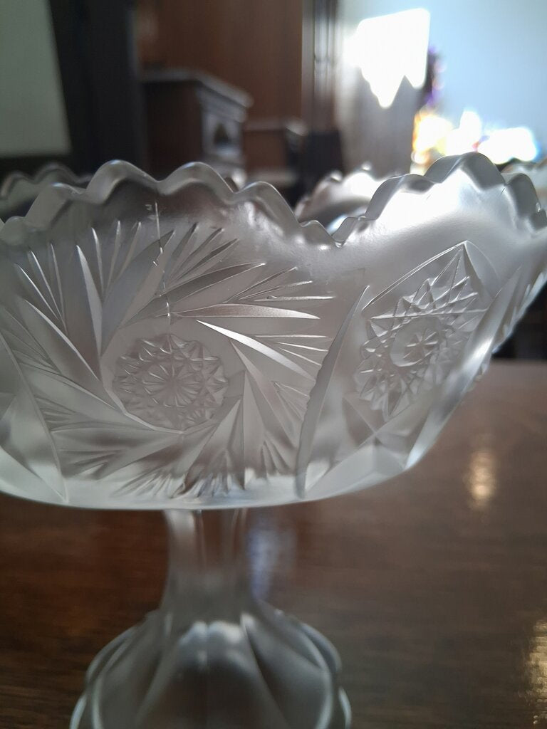 Fenton Satin Candy Dish