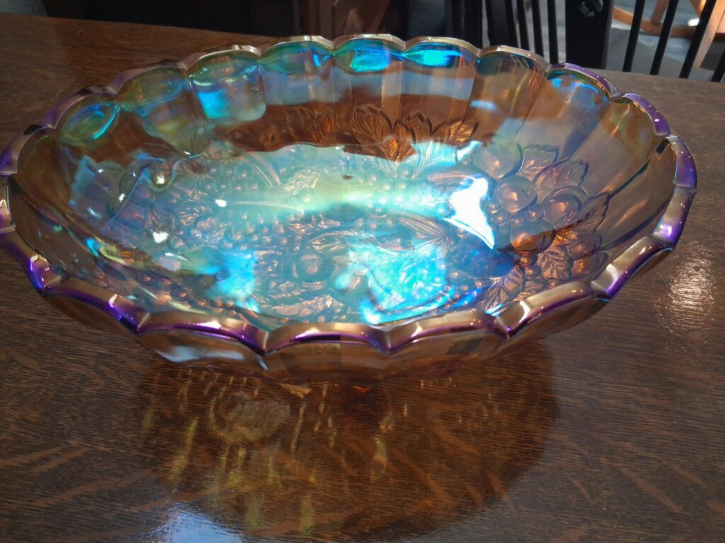 Indiana Glass Carnival Fruit Bowl