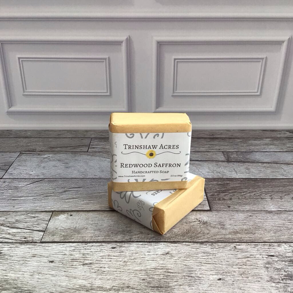 Redwood Saffron Bar Soap