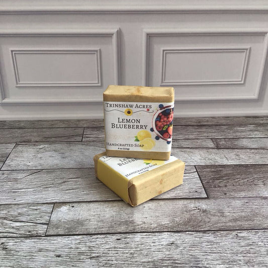 Lemon Blueberry Bar Soap