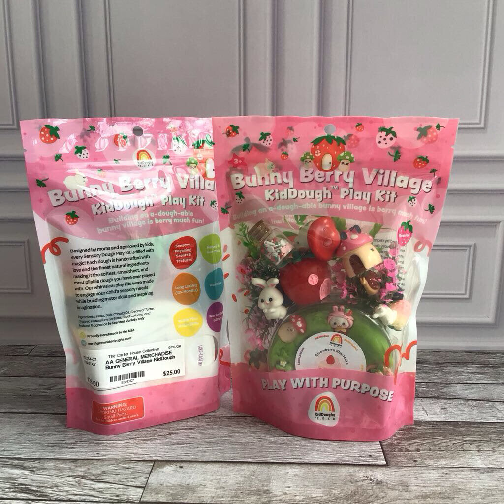 Bunny Berry Village KidDough Play Kit