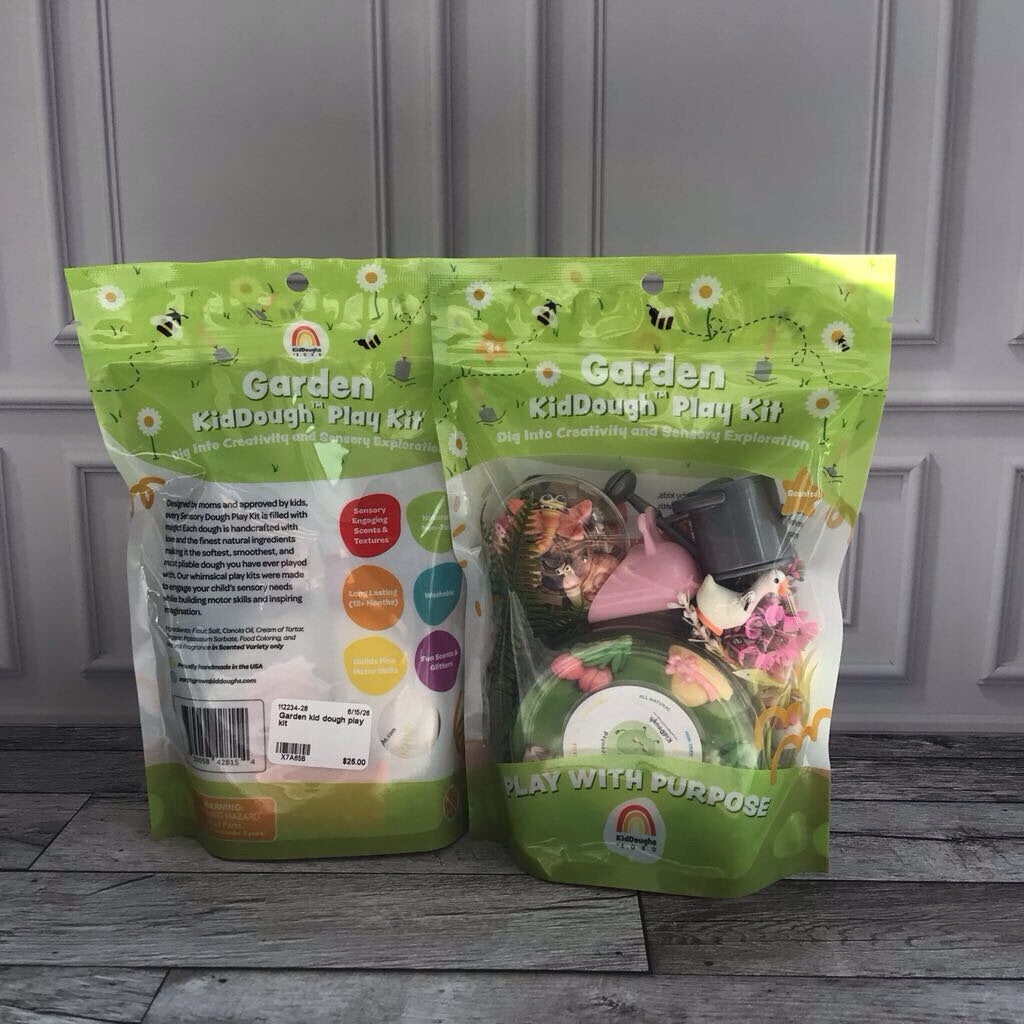 Garden kid dough play kit