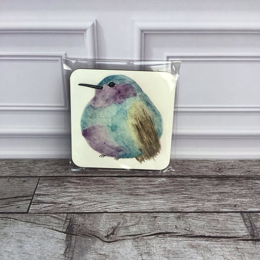 Wood Coaster Harold the Hummingbird