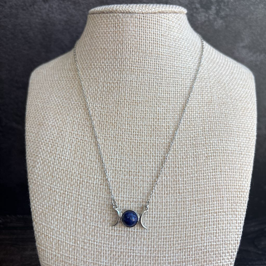 Double Moon Guardian Stone necklace