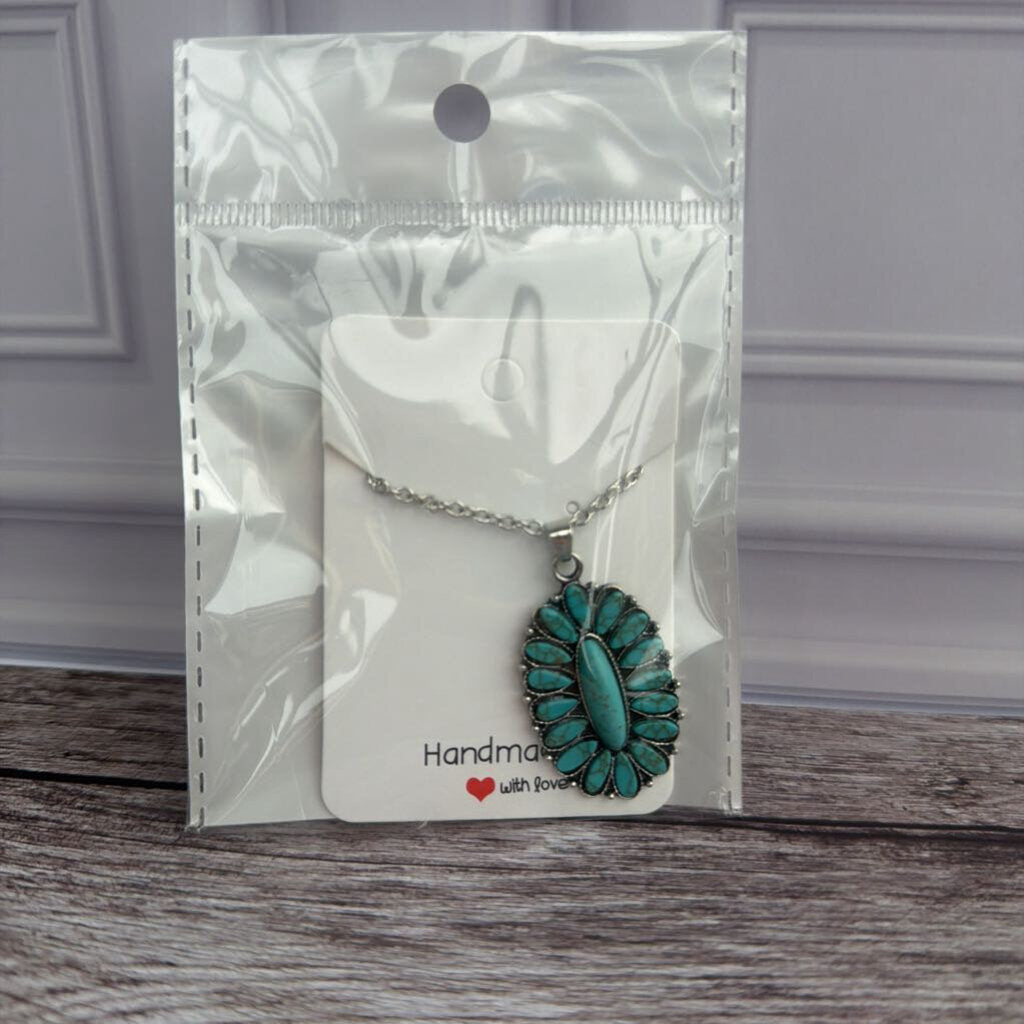 Turquoise Pendant Necklace