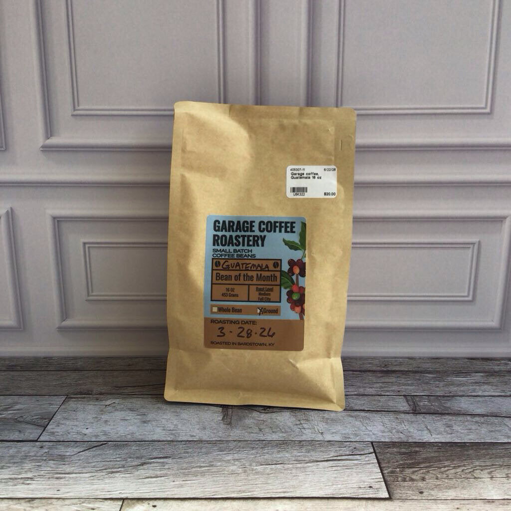 Garage coffee, Guatemala 16 oz