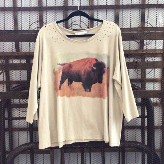 Long sleave buffalo shirt