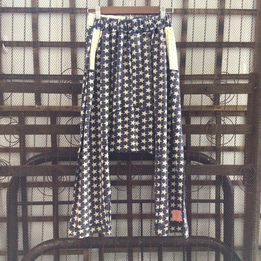 Star drop crotch pants