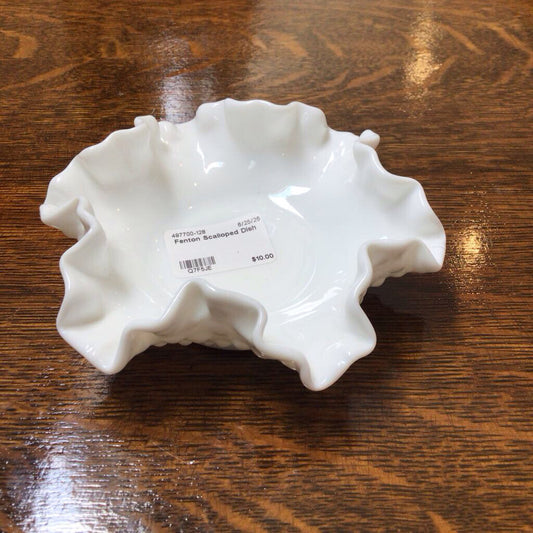 Fenton Scalloped Dish