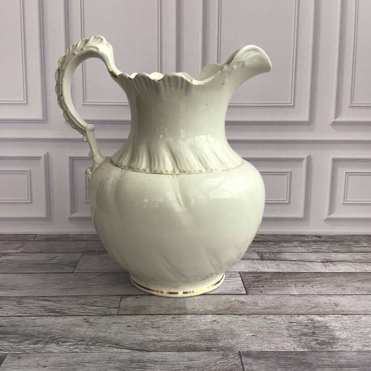 Large Pitcher White