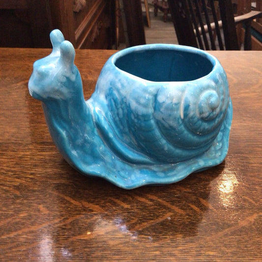 Blue Snail Planter