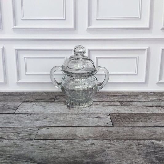 Glass Sugar Bowl