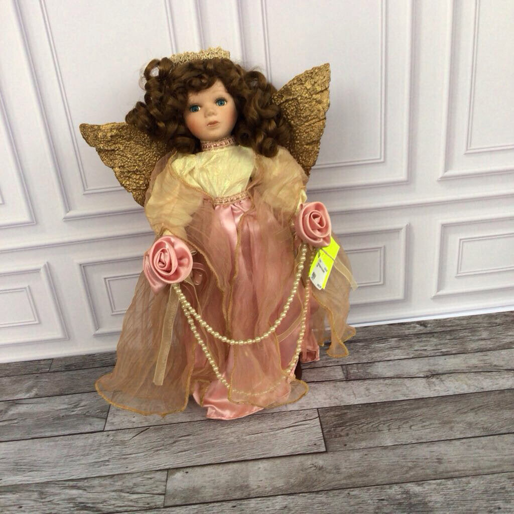 Angel Doll w/ Gold Wings