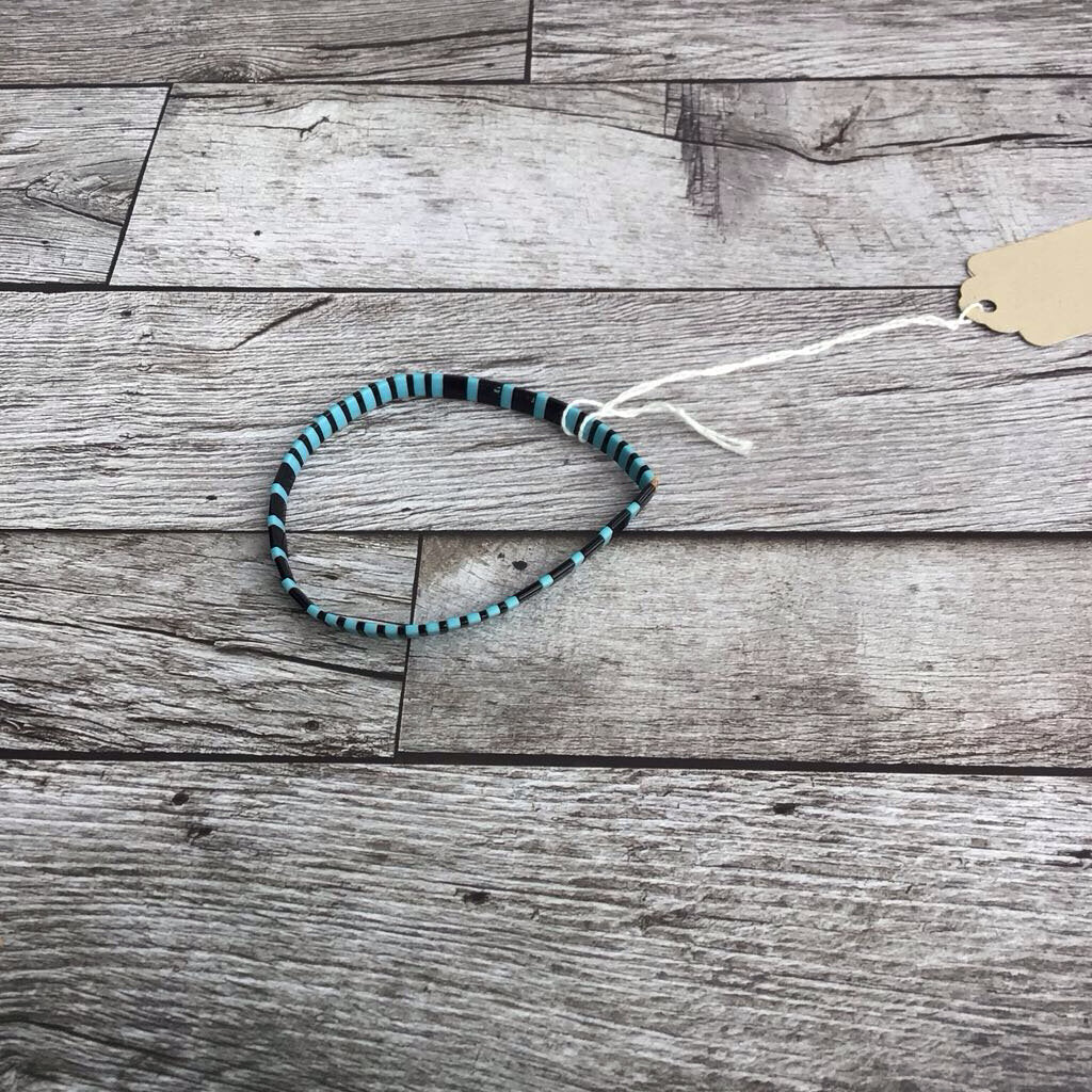 Tila Bracelet - Blue, Black