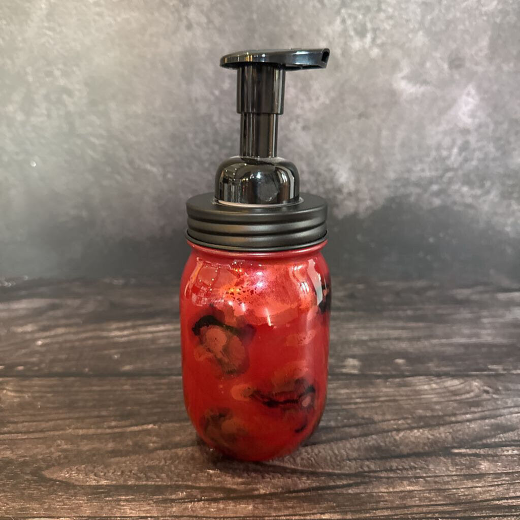 Small Mason Soap Dispenser - Black