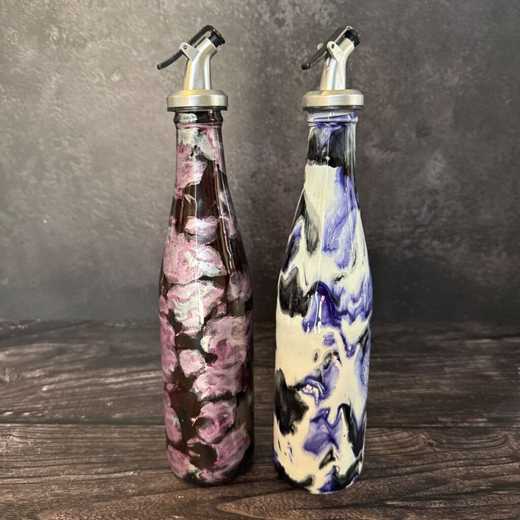 Small Kitchen Oil Bottle - Purple