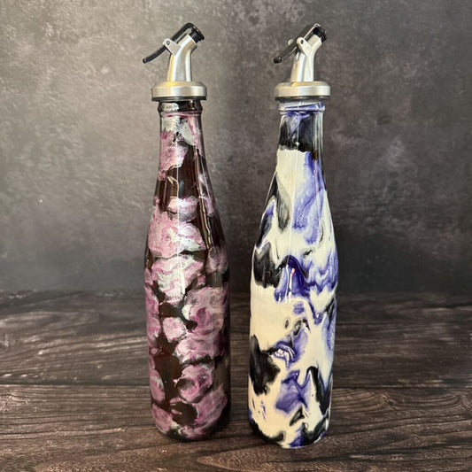 Small Kitchen Oil Bottle - Purple