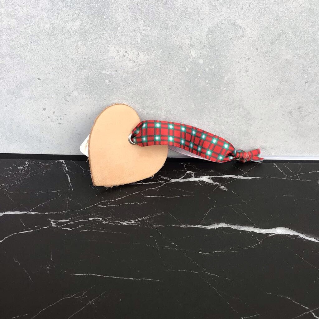 Blank Heart Shaped Ornament