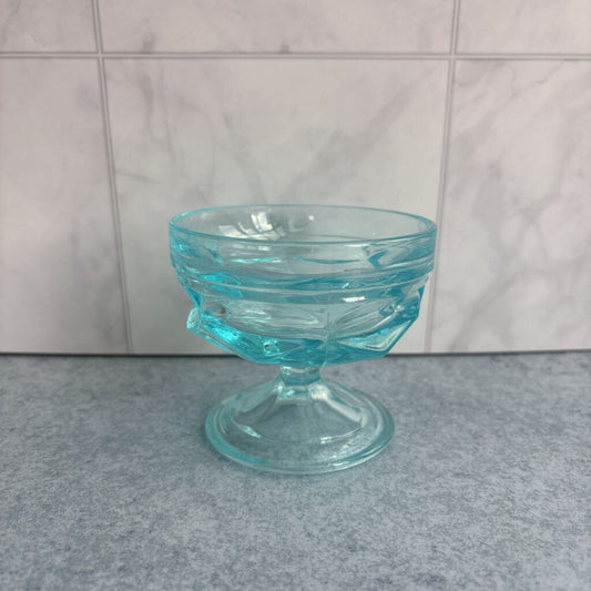 Blue Glass Desert Bowls