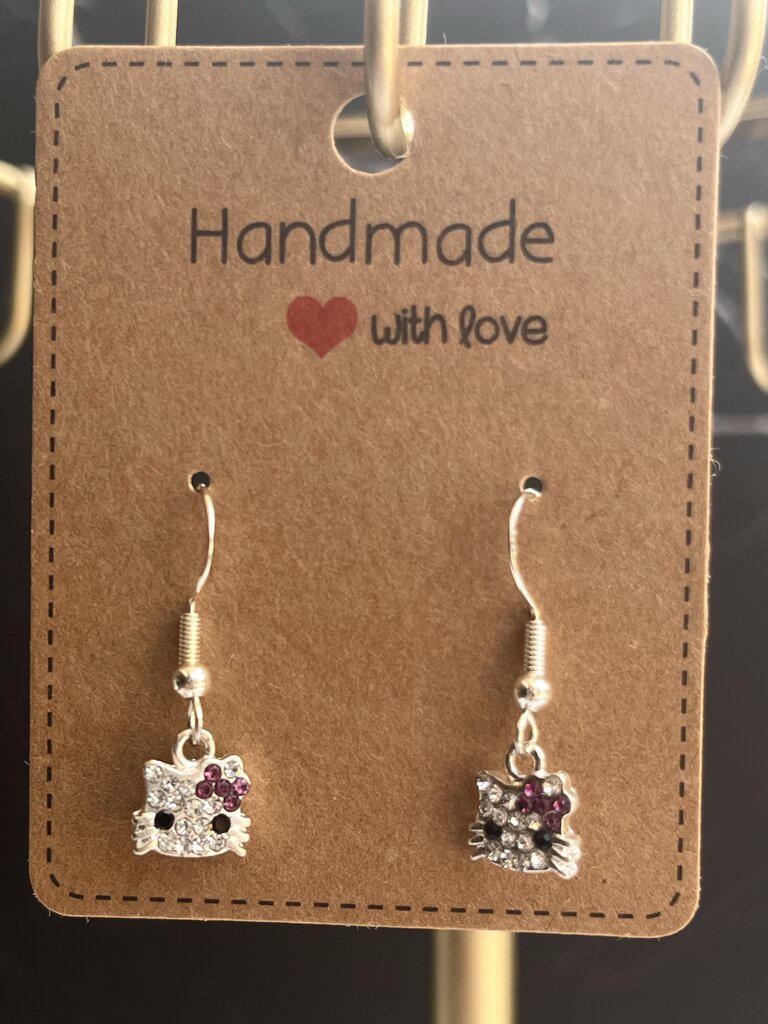 Misc. Drop Earrings - Hello Kitty