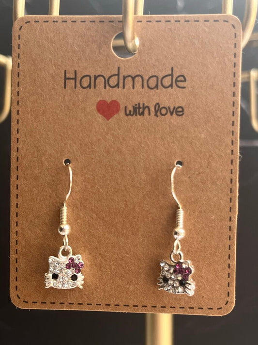 Misc. Drop Earrings - Hello Kitty