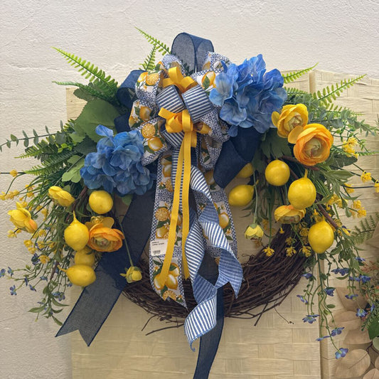 Lemon wreath